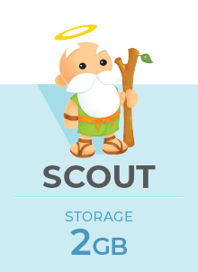 Scout - Cloud Hosting Paket 2GB