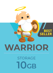 Warrior - Cloud Hosting Paket 10GB