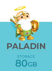 Paladin - Cloud Hosting Paket 80GB
