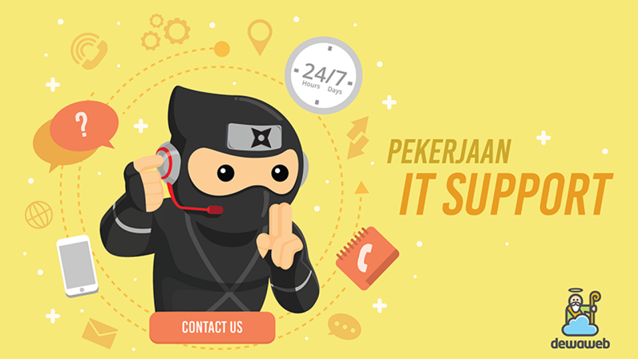 Menjadi It Support Job Desk Dan Skill