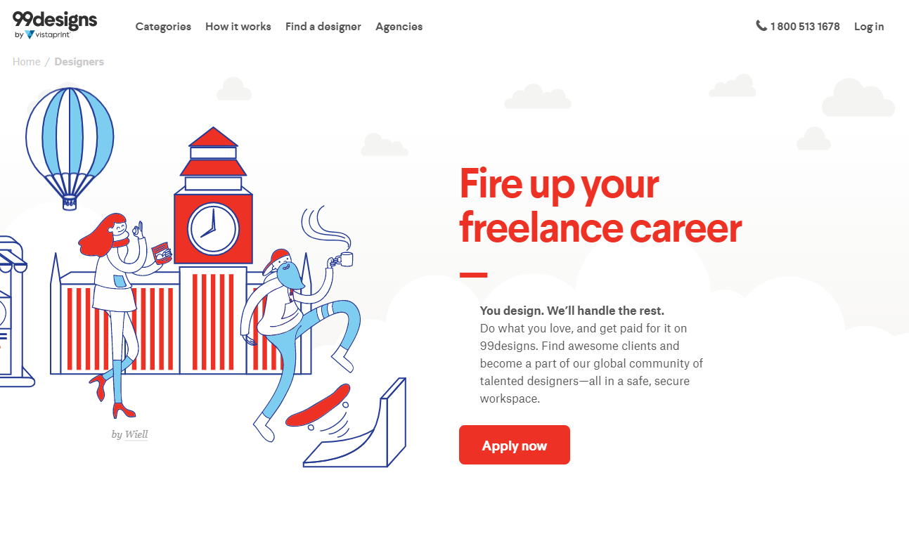 situs freelance 99design