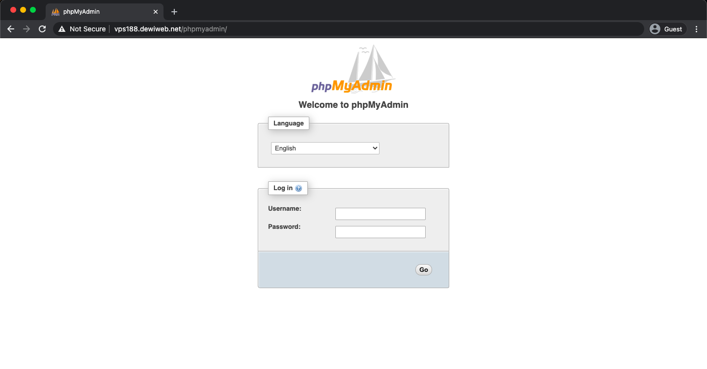 install phpmyadmin nginx