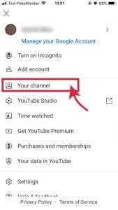 klik your channel